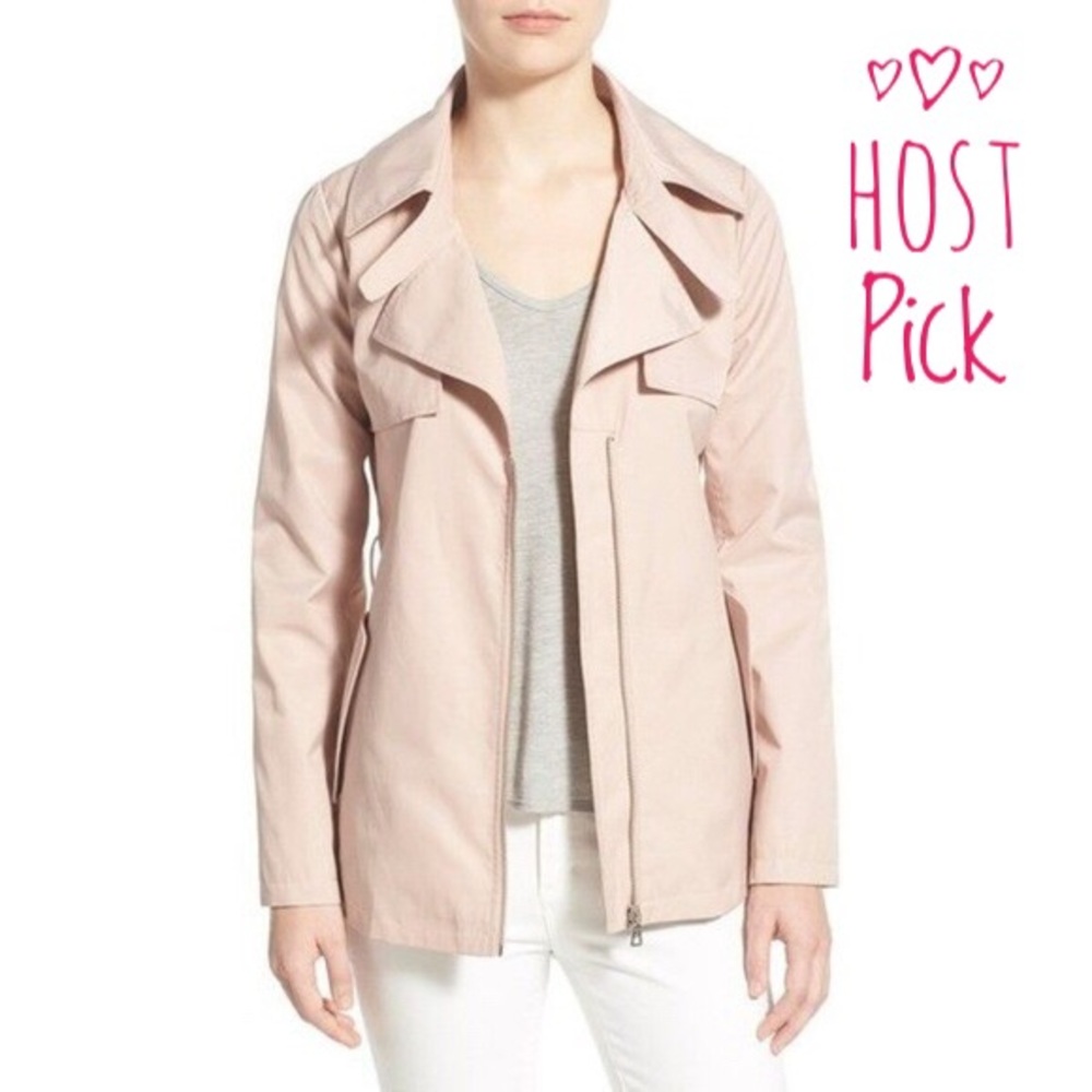 Sam Edelman - "Gabriella" Short Zip Trench…